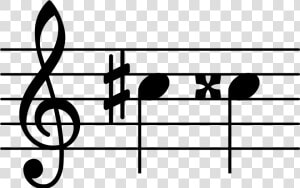 C Sharp Music Clipart   Png Download   6 8 Time Sig  Transparent Png