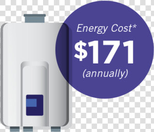 Tankless Natural Gas Water Heater   Smartphone  HD Png Download