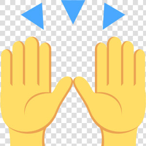 File   Emojione 1f64c   Svg   Raised Hands Emoji Vector  HD Png Download