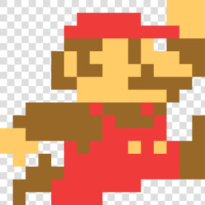 Mario 8bit   8 Bit Mario Png  Transparent Png