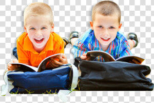 Kids Reading Book   Kind Schule  HD Png Download