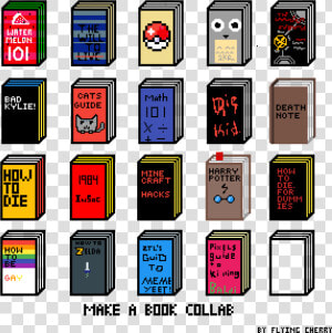 Pixels Guide To Killing Baldi   Book  HD Png Download
