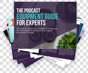 Podcast Equipment Guide For Experts   Flyer  HD Png Download