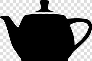 Utah Teapot Kettle Silhouette   Teapot Png  Transparent Png