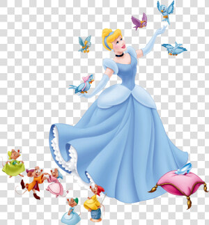 Free Cinderella Bird Cliparts   Cinderella Clipart  HD Png Download