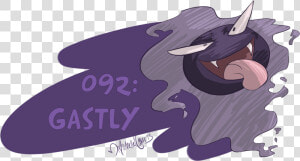 Transparent Gastly Png   Cartoon  Png Download