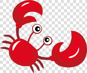 Transparent Vector Clipart   Cangrejo Cartoon Png  Png Download