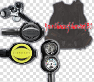 Sherwood Magnum Full Package   Diving Regulator  HD Png Download