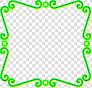 Green Scroll Art Label Clip Art At Clker   Pink Sofia The First Frame Png  Transparent Png