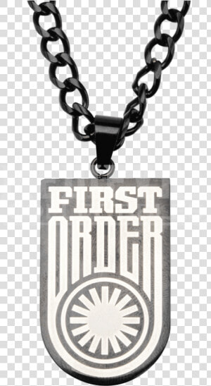 Force Awakens First Order Pendant Necklace   Chains Miami  HD Png Download