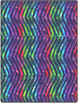 Colorful Oblique Lines Blanket 50 X60   Modern Art  HD Png Download