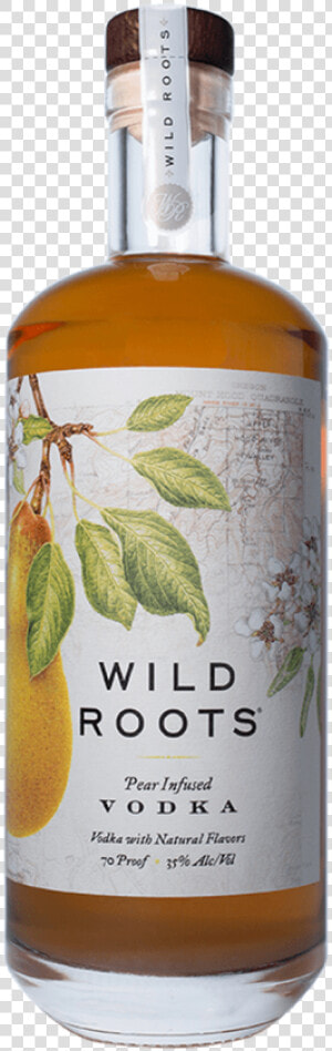 Wild Roots Vodka Pear Infused Natural Flavors 70pf   Wild Roots Vodka  HD Png Download