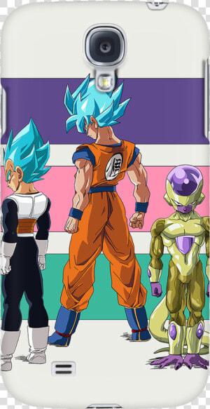 Super Saiyan Goku Vegeta Frieza Android Phone Case   Cartoon  HD Png Download