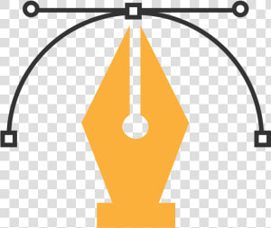 Pen Tool Flat Icon Vector   Pen Tool Vector Png  Transparent Png