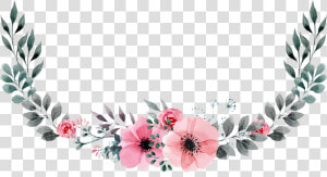 Topo De Bolo Floral Png  Transparent Png
