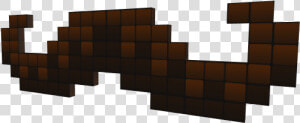 8 bit Mustache   8 Bit Mustache  HD Png Download
