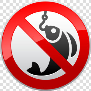 No Fishing Prohibition Png Clipart   Don T Fishing Clipart  Transparent Png