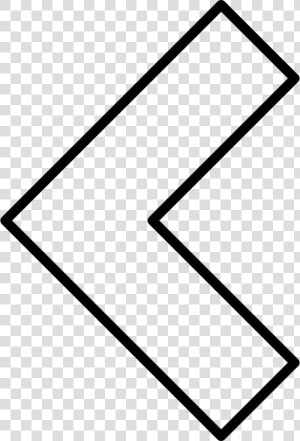 The Left Bracket   Line Art  HD Png Download