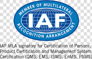 Iso Iaf Logo  HD Png Download