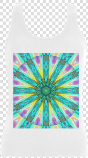 Golden Violet Peacock Sunrise Abstract Wind Flower   Active Tank  HD Png Download