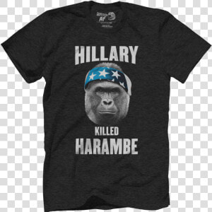 Harambe Shirt  HD Png Download