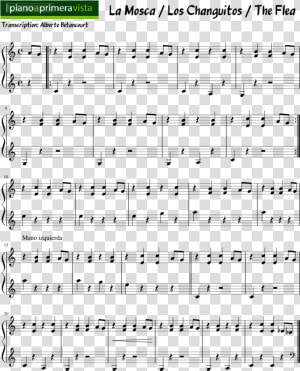 Partitura De Los Changuitos  HD Png Download