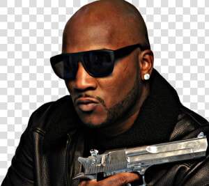 Young Jeezy Holding Gun   Young Jeezy Guns  HD Png Download