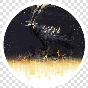 The Crow That Ate The Sun   Circle  HD Png Download