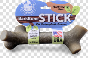 Pet Qwerks Barkbone Stick Peanut Butter Flavored Durable   Pet Qwerks Barkbone Stick Peanut Butter  HD Png Download