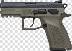 Cz P07 Od Green  HD Png Download