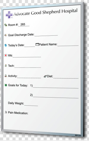 Patient Pain Goals Whiteboard  HD Png Download