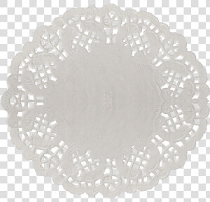 White Doily Paper Png  Transparent Png