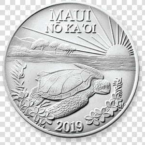 2019 Single Cupronickel   2019 Maui Trade Dollar  HD Png Download