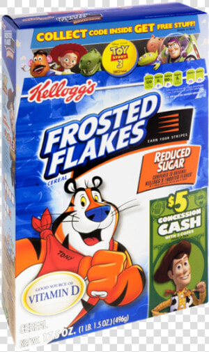 Kellogg  39 s Frosted Flakes Toy Story 3  HD Png Download