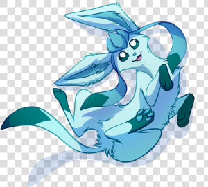 Glaceon Cute   Illustration  HD Png Download