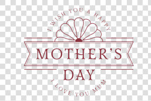 Happy Mothers Day Logo Png Clip Art Royalty Free Download   Mothers Day Logo Png  Transparent Png
