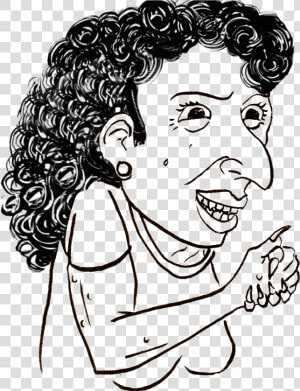 United States Of America Face Hair Woman Facial Expression   Happy Merchant Meme Female  HD Png Download