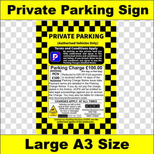 Parking Enforcement Signs  HD Png Download