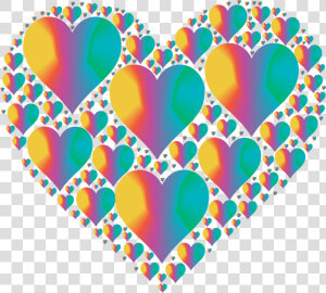 Transparent Heart Background Png   Heart Shape Color Blue  Png Download