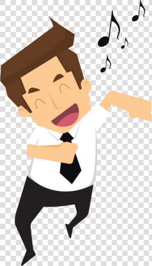 Transparent Excited People Clipart   Happy Businessman Clipart Png  Png Download