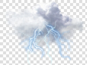Storm Cloud Png   Clouds With Thunder Png  Transparent Png