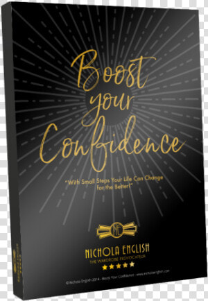 Boost Your Confidence Book   Calligraphy  HD Png Download