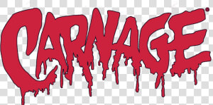 Carnage Logo Png   Png Download   Carnage Comic Logo Png  Transparent Png