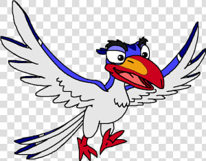  zazu  lionking  bird   Lion King Zazu Flying  HD Png Download