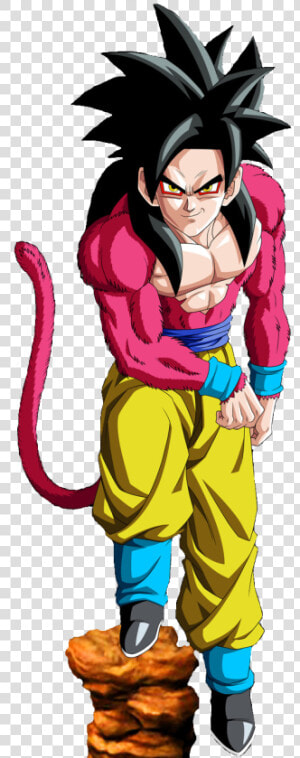 Goku Super Saiyan 4 Png   Train In Peace Slick Goku Lyrics  Transparent Png