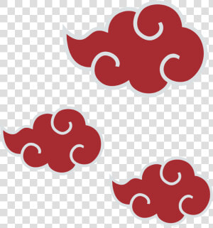 Naruto Akatsuki Cloud  HD Png Download