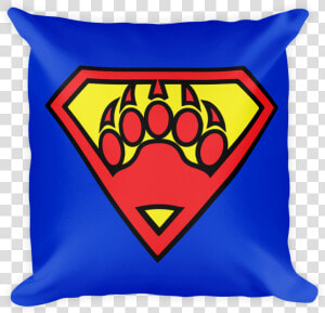 Superbear Pillow Swish Embassy Clipart   Png Download   Teacher Super Hero Clipart  Transparent Png