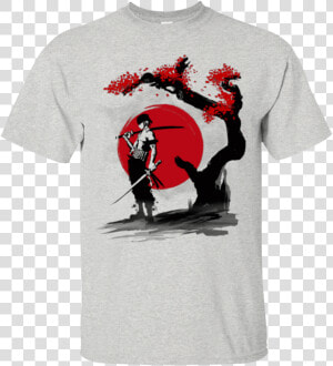 Swordsman Pirate T shirt   T Shirt One Piece Zoro  HD Png Download