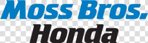 Honda Logo   Moss Bros Auto Group  HD Png Download