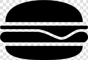 Hamburger Black And White Png   Burger Clip Art Black And White  Transparent Png